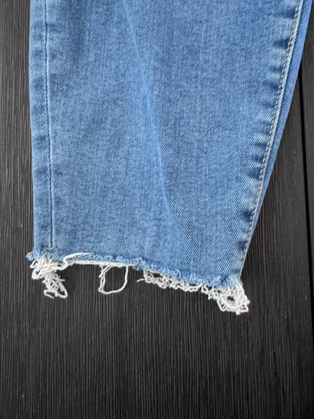 Good American Jeans Womens 14 18 Cotton Raw Hem Skinny Always Fits Good Waist - Picture 6 of 12